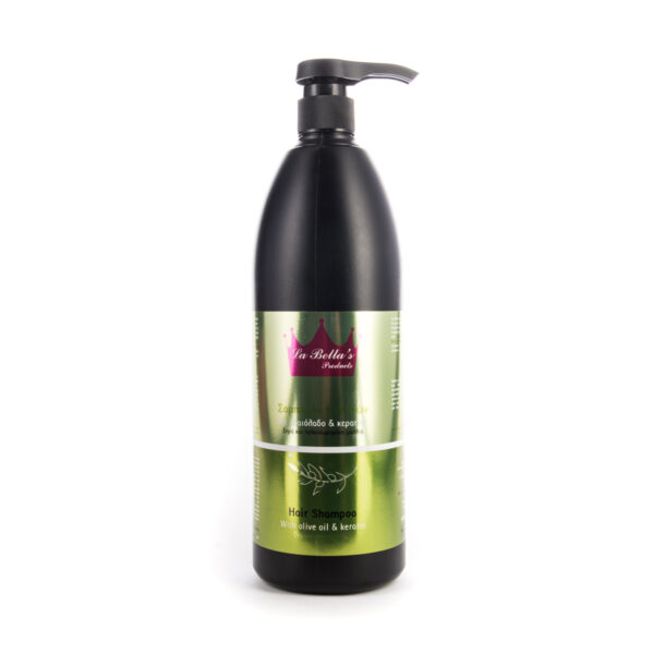 Hair Shampoo with argan oil and olive oil La Bella’s products - 1000ml