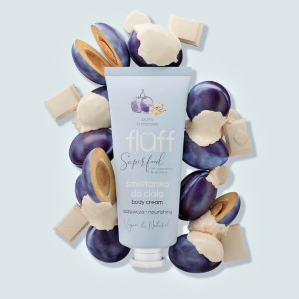 Κρέμα σώματος λευκή σοκολάτα Δαμάσκηνο