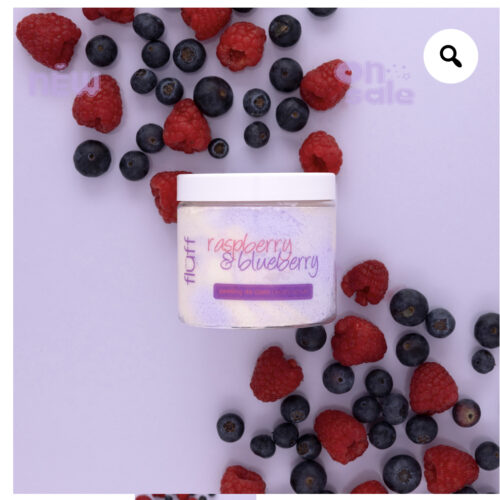 Fluff scrub caramel popcorn