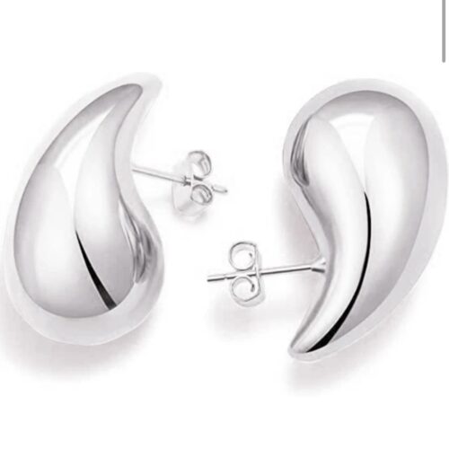 Σκουλαρίκια Σταγόνα ασημί