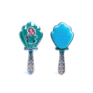 Βούρτσα Μαλλιών κοράλι σε μπλε χρώμα με γοργόνα 100gr