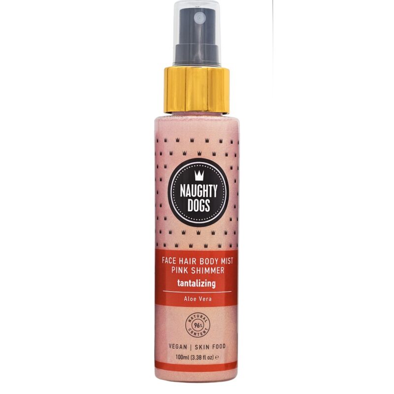 FACE HAIR BODY MIST PINK SHIMMER TANTALIZING 100ml
