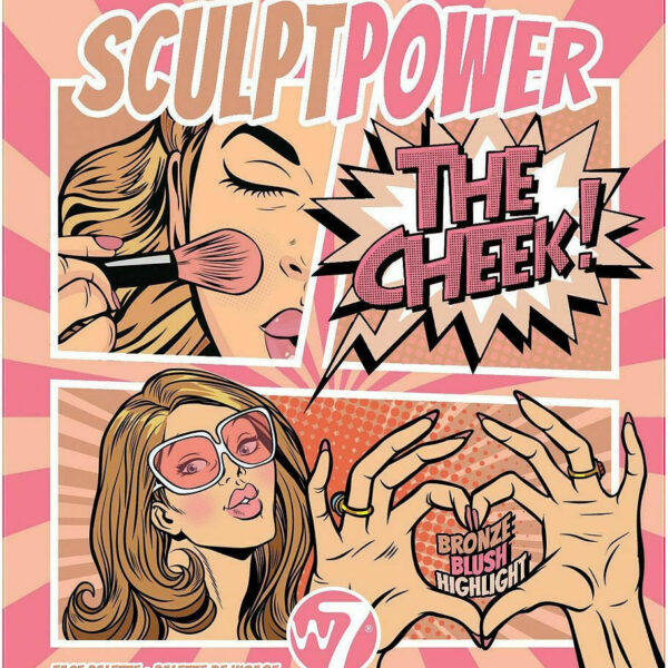 W7 Cosmetics Sculpt Power Face Palette 23gr
