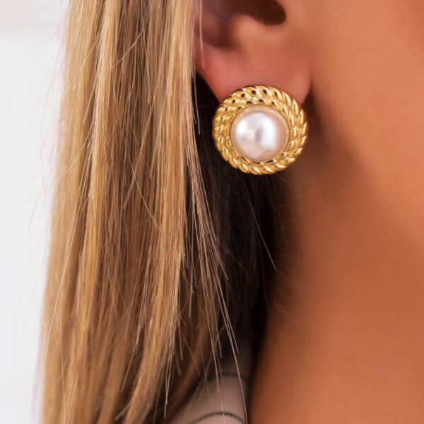 ΣΚΟΥΛΑΡΙΚΙΑ ΧΡΥΣΑ ΜΕ ΠΕΡΛΕΣ - ANDREANA