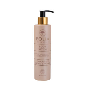 BODY LOTION με υαλουρονικο με άρωμα σοκολάτα- καραμέλα