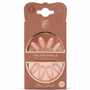 SOSU Cosmetics-False Nails - Neon Sunset