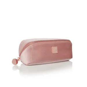 SOSU Cosmetics-Luxury Velvet Vanity Bag | Pink