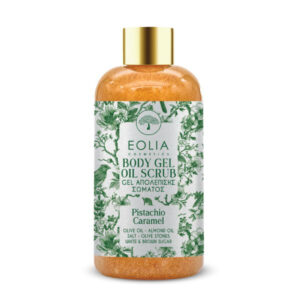 EOLIA-BODY GEL OIL SCRUB PISTACHIO CARAMEL