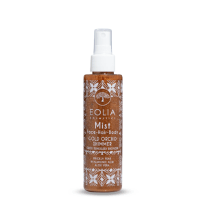 EOLIA-BODY MIST SHIMMERING GREEK SUN KISSED BRONZER GOLD ORCHID 150ml