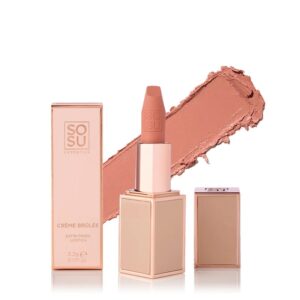 SOSU COSMETICS – Satin Lipstick – Creme Brulee