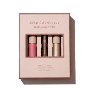 SOSU Cosmetics-Blush & Glow Trio