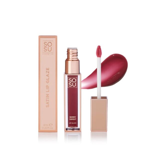 SOSU COSMETICS – Lip Glaze – Berry Sweet