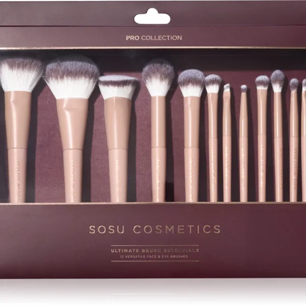 SOSU Cosmetics-Ultimate Brush Essentials-Σετ με πινέλα