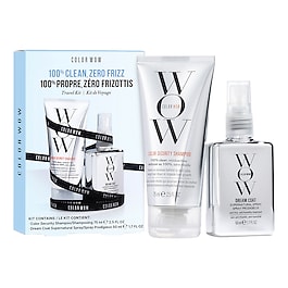Color Wow 100% Clean, Zero Frizz – Σετ περιποίησης μαλλιών σε συσκευασία ταξιδιού