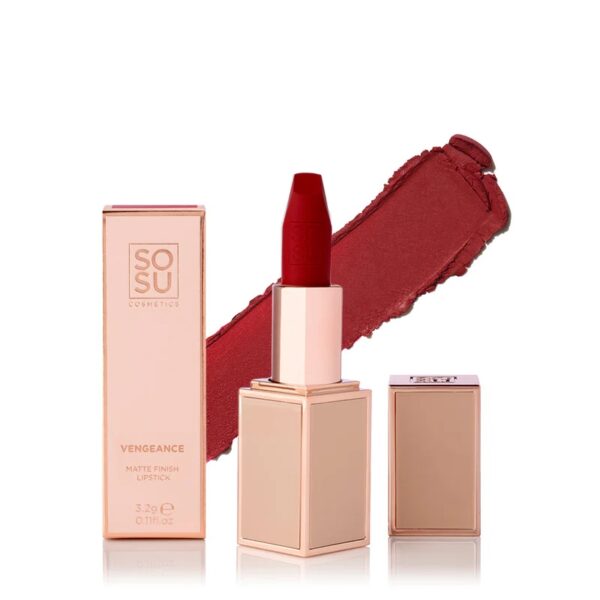 SOSU COSMETICS – Matte Lipstick – Vengeance