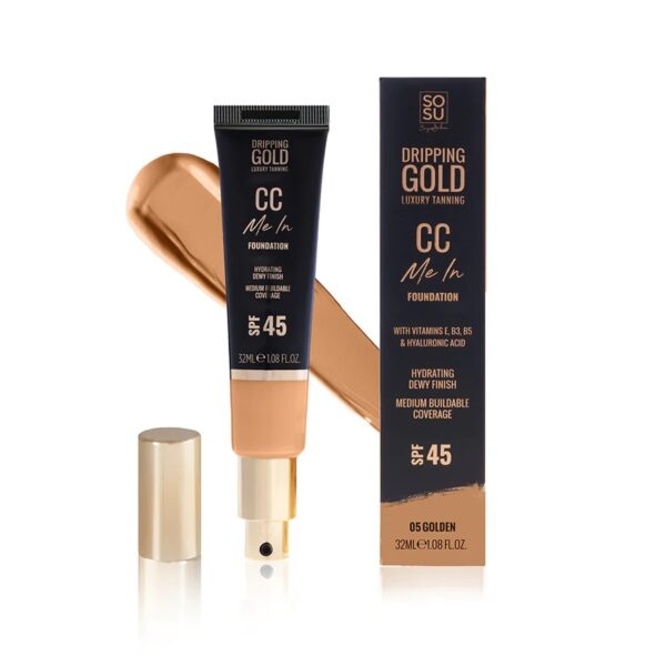 SOSU COSMETICS – CC Me In Foundation – GOLDEN