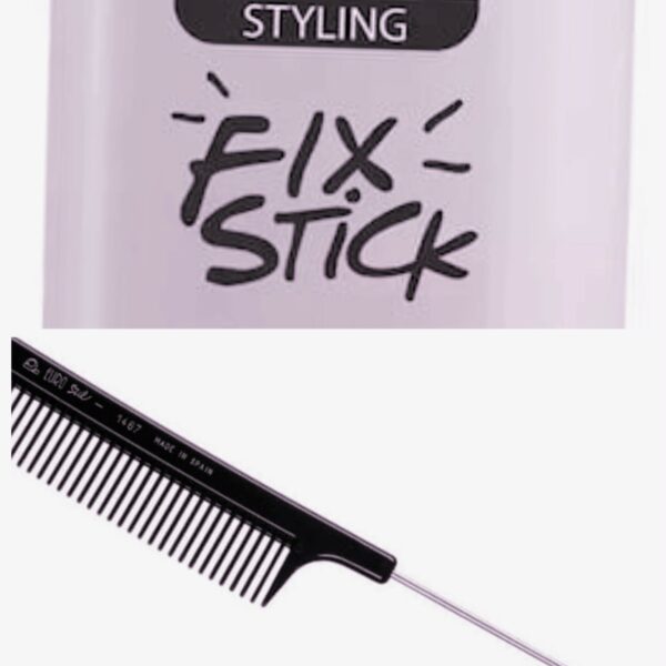Το απόλυτο duo για sleek & polished χτενίσματα ✨Nirvel Fix Stick & Eurostil Χτένα με Μεταλλική Ουρά