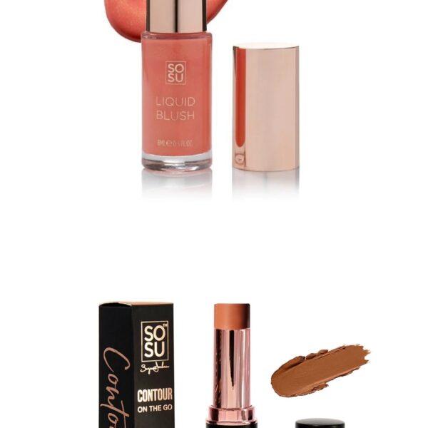 SOSU by SJ🎀Face Set: Contour +Peach Blush 🍑